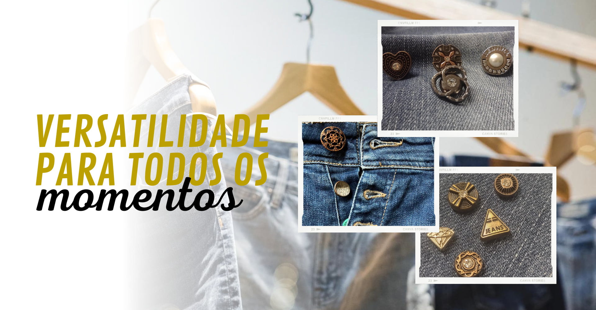 cl botões e acessórios de moda